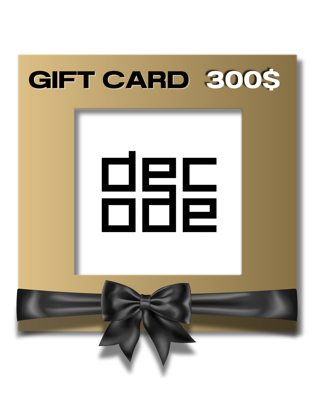 300$ GIFT CARD