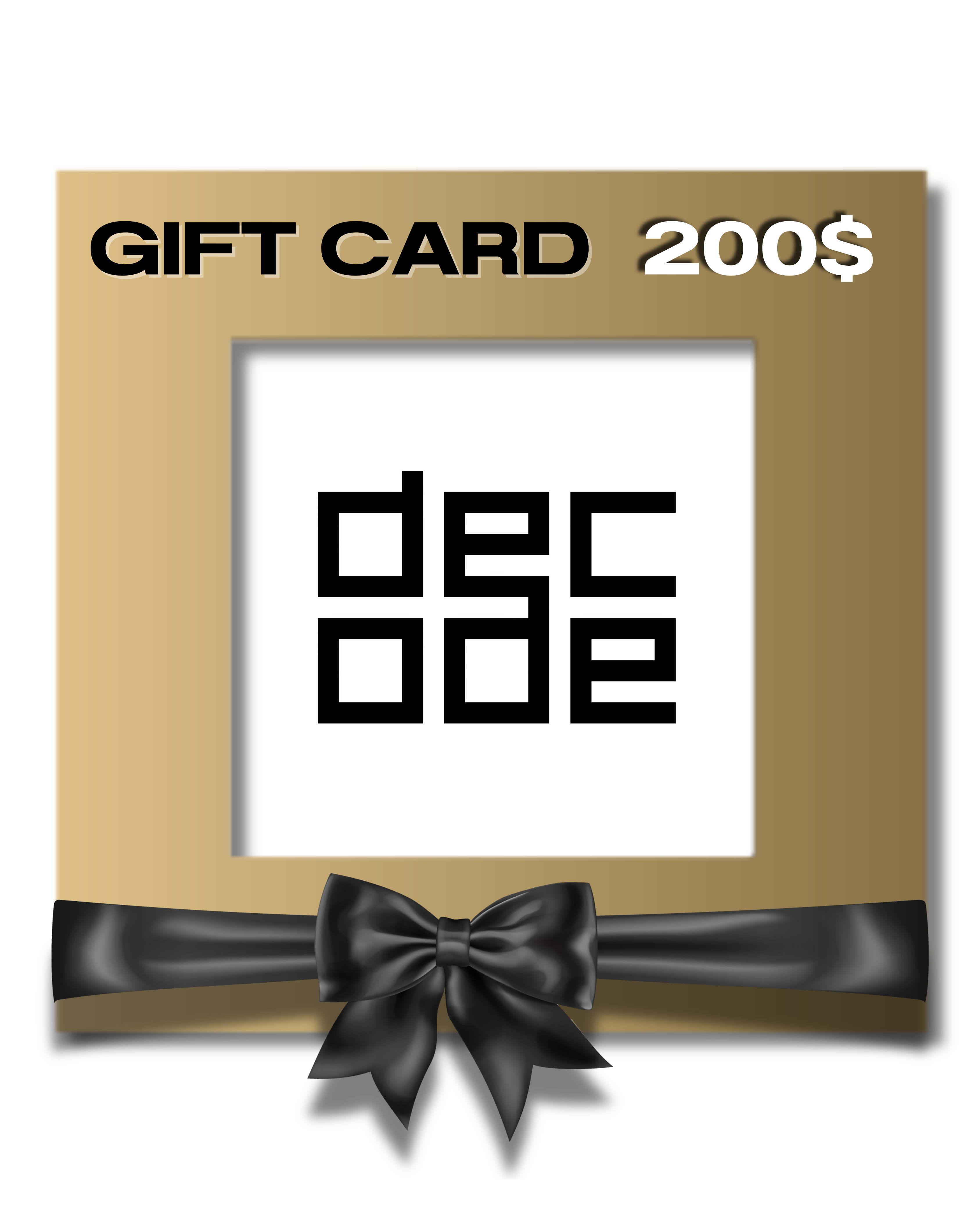 200$ GIFT CARD