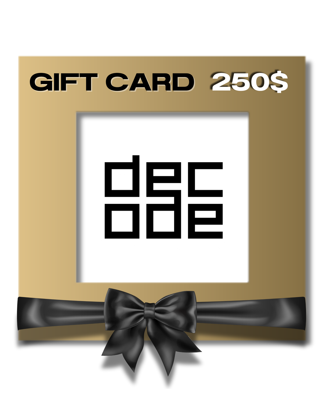250$ GIFT CARD