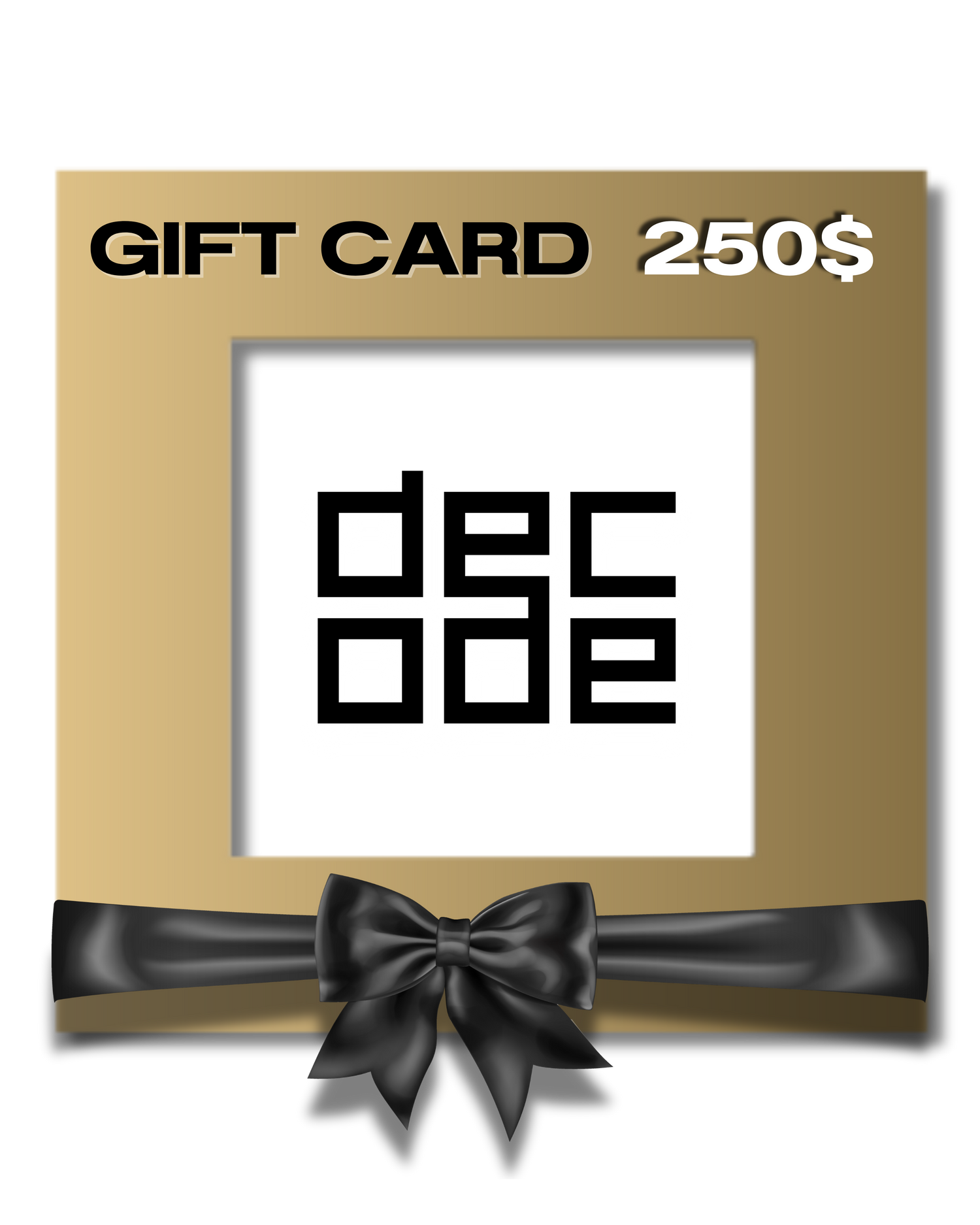 250$ GIFT CARD